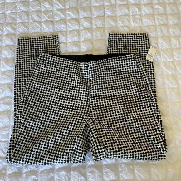 Old Navy houndstooth straight knit  legging pant - Picture 1 of 7